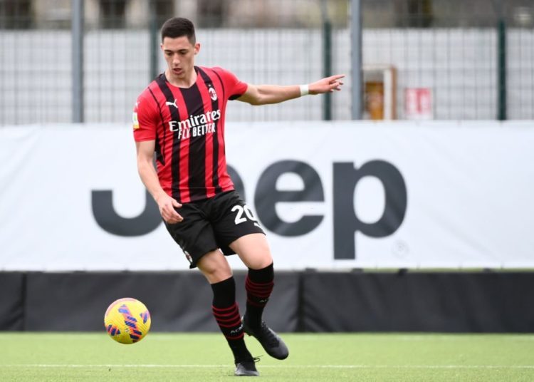 Marko Lazetic of AC Milan