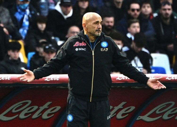 Luciano Spalletti of Napoli