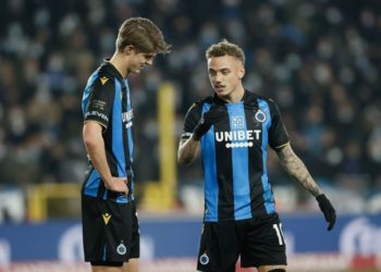 Noa Lang and Charles De Ketelaere of Club Brugge