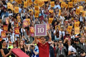 Francesco Totti of AS Roma
