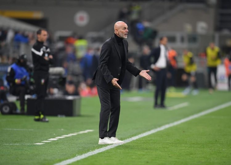 Stefano pioli of ac milan