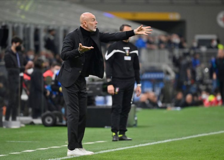 stefano pioli of ac milan