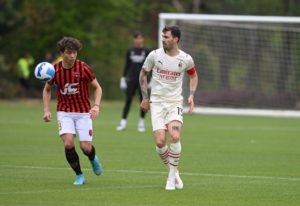 Alessio Romagnoli of AC Milan