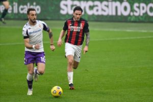 Gaetano Castrovilli Fiorentina davide calabria ac milan