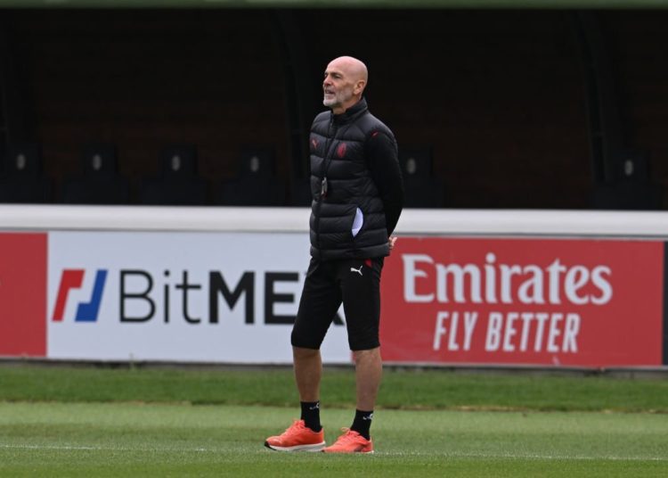 Stefano Pioli of ac milan