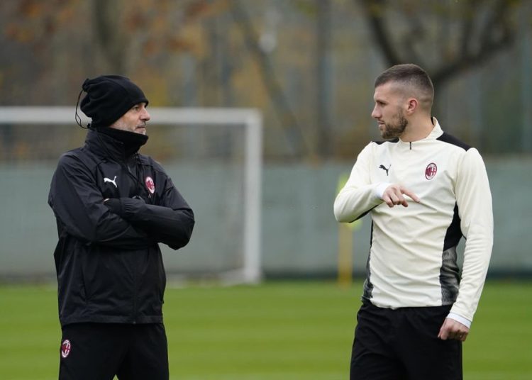 ante rebic stefano pioli ac milan