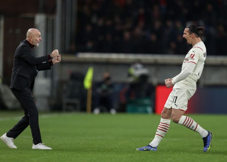 Stefano Pioli zlatan ibrahimovic