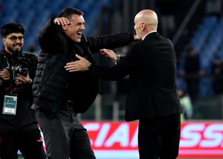 paolo maldini stefano pioli ac milan