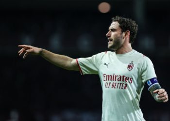 Davide Calabria of AC Milan