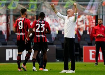 stefano pioli of ac milan