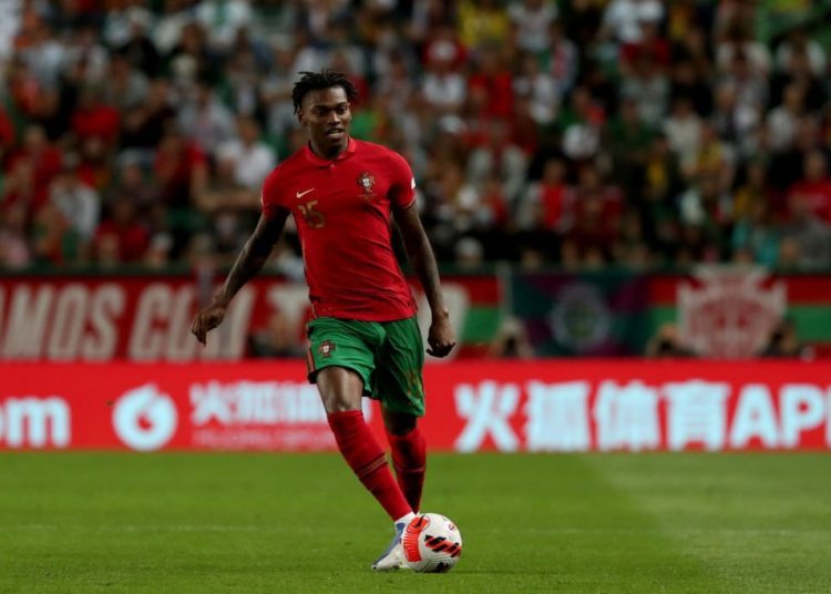 Rafael Leao of AC Milan