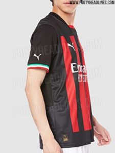 AC Milan home kit 2022-2023