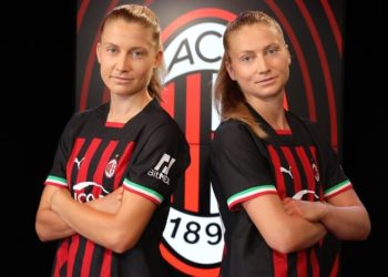Kamila and Michaela Dubcova AC Milan