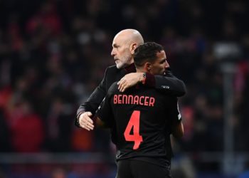 Stefano Pioli Ismael Bennacer ac milan