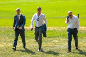 AC Milan Frederic Massara Paolo Maldini Ivan Gazidis