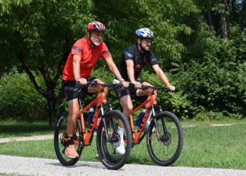 First training session in Austria for the AC Milan squad
