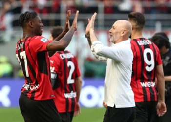 Stefano Pioli Rafael Leao ac milan