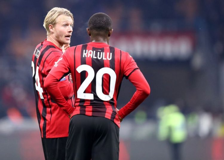 Pierre Kalulu Simon Kjaer ac milan كايير كالولو ميلان