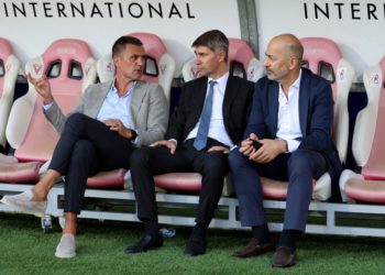 Paolo Maldini Frederic Massara Ivan Gazidis AC Milan