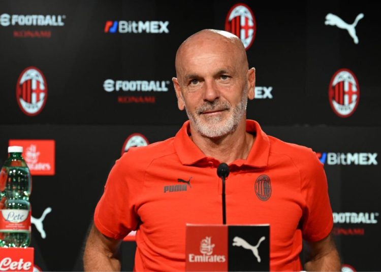 Stefano Pioli of AC Milan