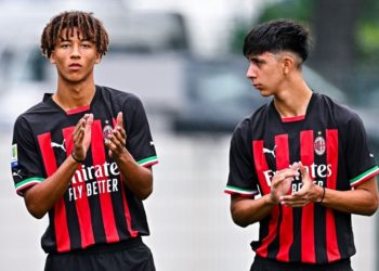 Kevin Zeroli and Hugo Cuenca AC Milan Primavera