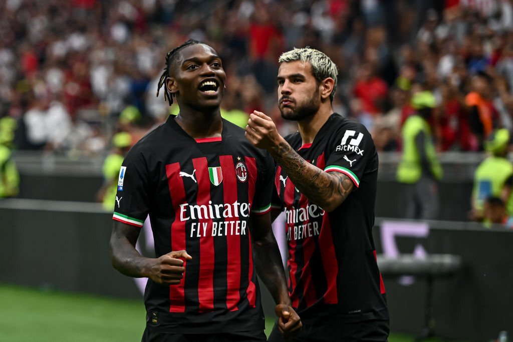 Rafael Leao Theo Hernandez AC Milan