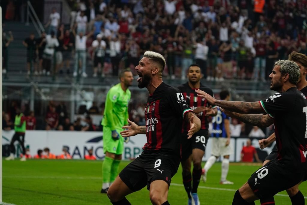 Olivier Giroud AC Milan