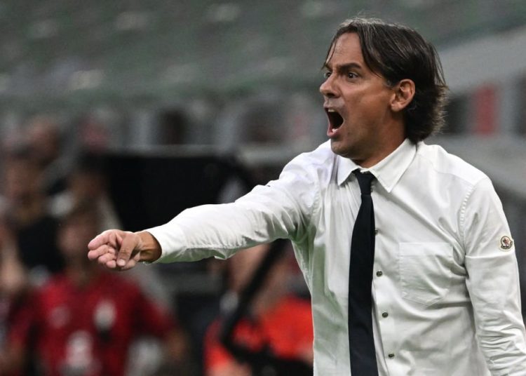 Simone Inzaghi Inter سيموني إنزاغي