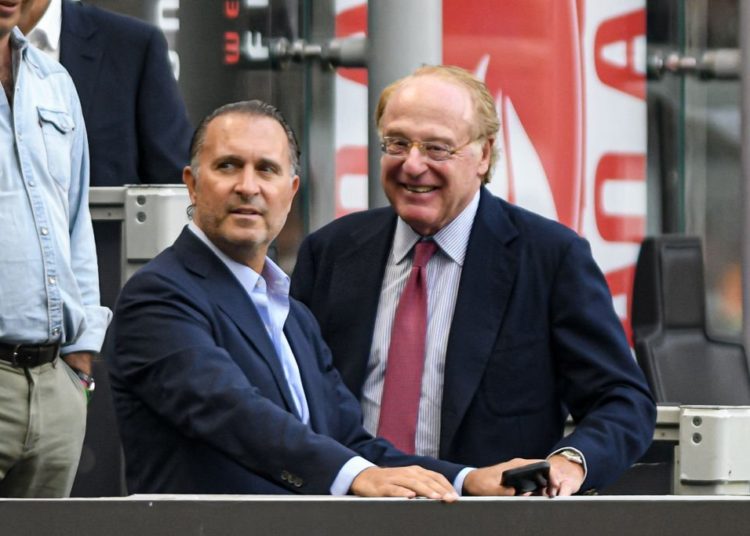 Gerry Cardinale Paolo Scaroni AC Milan