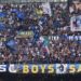 Inter fans in derby vs AC Milan