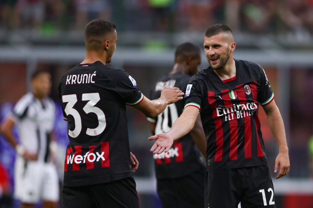 Rade Krunic Ante Rebic AC Milan