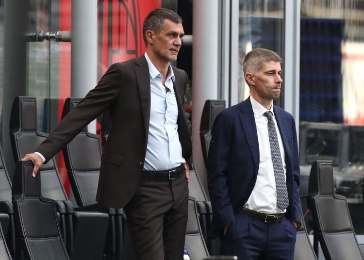 Paolo Maldini Frederic Massara AC Milan