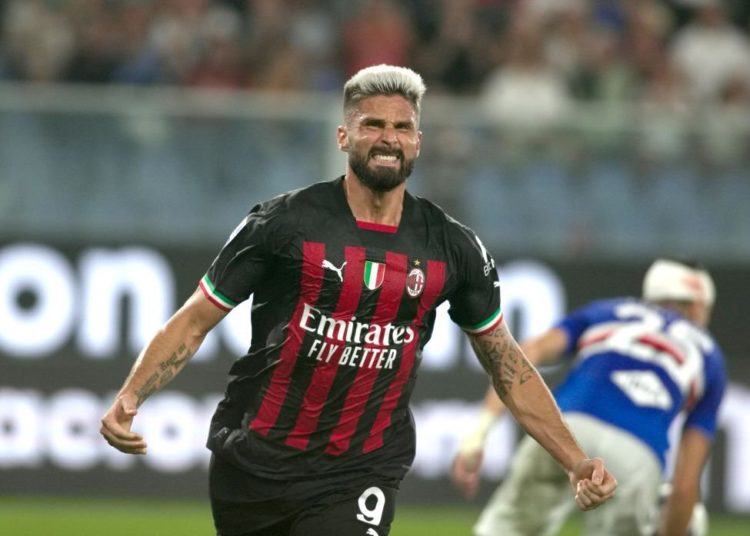 Olivier Giroud AC Milan