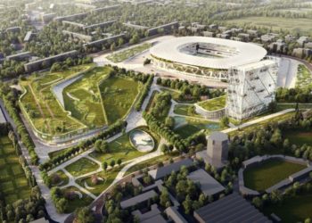 Cathedral new stadium AC Milan and Inter
