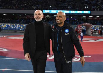 AC Milan head coach Stefano Pioli Luciano Spalletti
