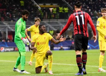 Zlatan Ibrahimovic and Ibrahima Konate