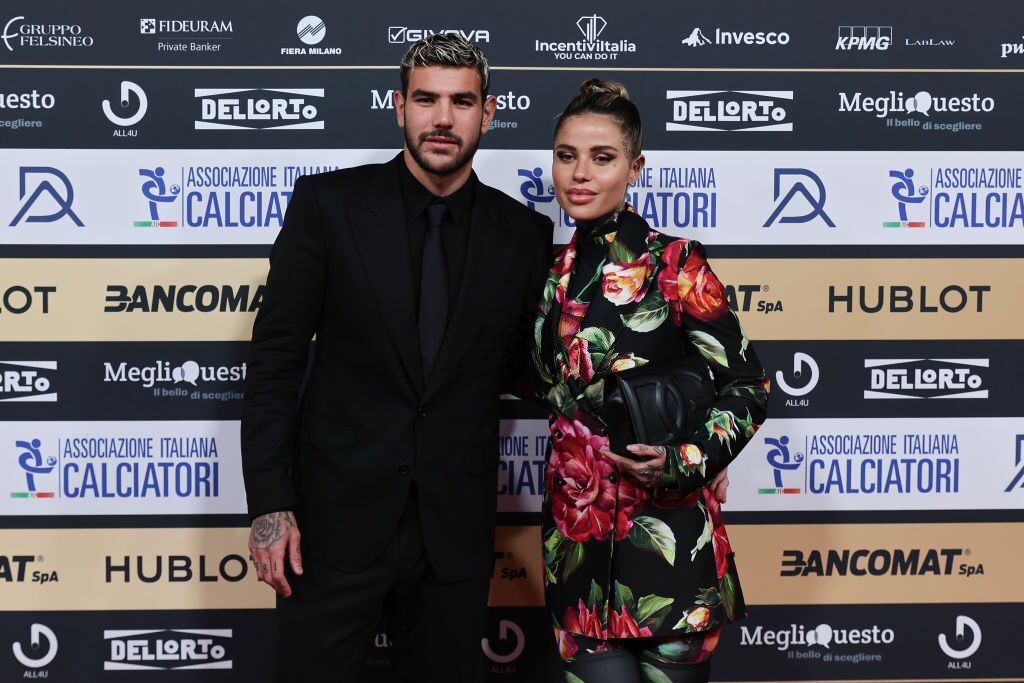 Theo Hernandez Zoe Cristofoli