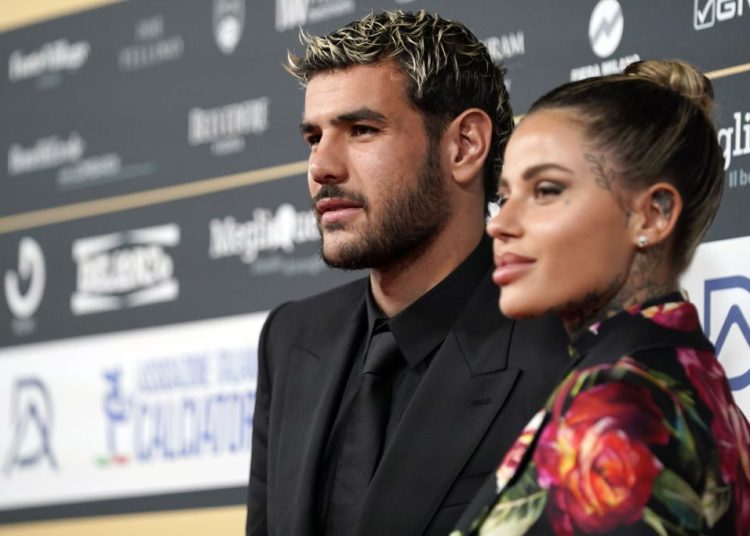 Theo Hernandez Zoe Cristofoli