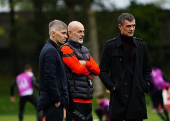 Paolo Maldini Frederic Massara Stefano Pioli AC Milan