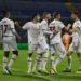 AC Milan players celebrate