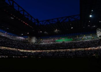 San Siro view AC Milan fans ميلان