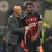 Rafael Leao Stefano Pioli AC Milan