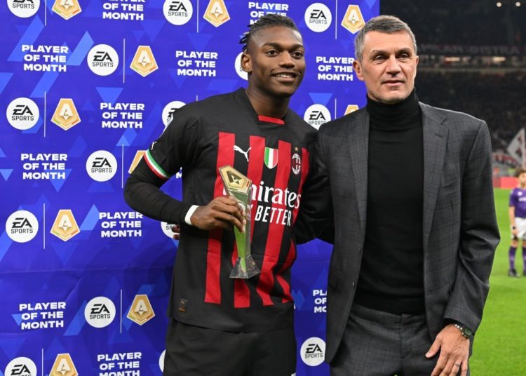 AC Milan Rafael Leao Paolo Maldini مالديني لياو ميلان