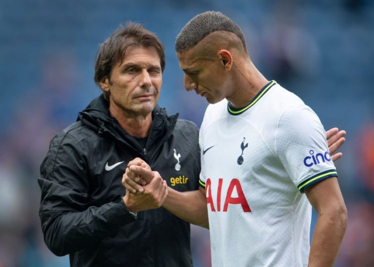 Antonio Conte and Richalison