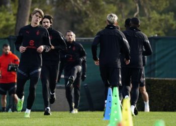 AC Milan training