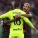 Mike Maignan, Theo Hernandez, Fikayo Tomori AC Milan