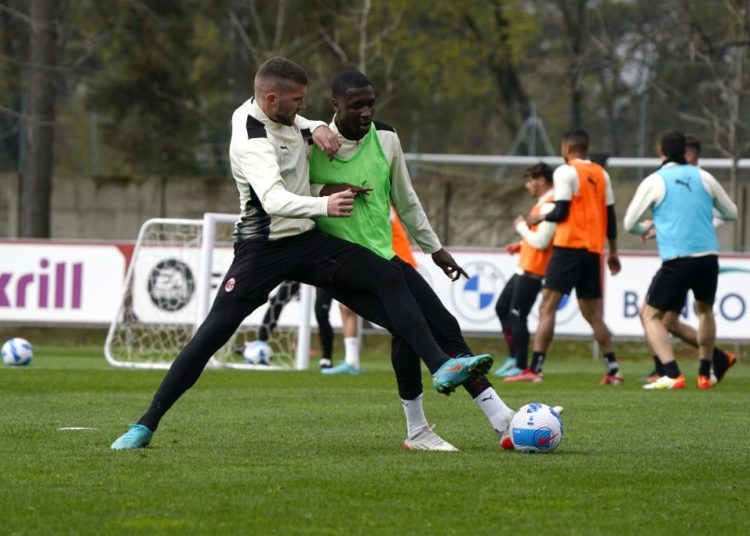 Ante Rebic Fodé Ballo-Touré AC Milan
