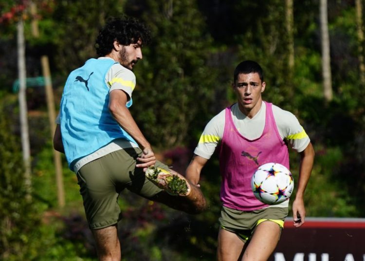 Yacine Adli Marko Lazetic AC Milan