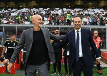 Stefano Pioli AC Milan Massimiliano Allegri Juventus بيولي أليغري ميلان يوفنتوس