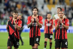 Ismael Bennacer Sandro Tonali Brahim Diaz AC Milan